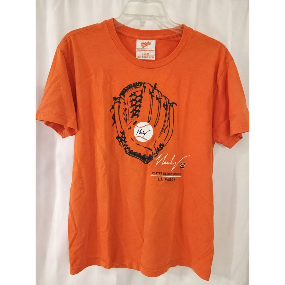 Baltimore Orioles J.J. Hardy #2 Player Design Series T-Shirt Men M Orange